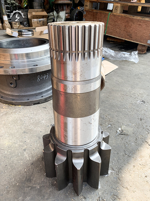 11 Gigi 30 Kunci Swing Pinion Shaft Rotary Gear LG936 Suku Cadang Excavator