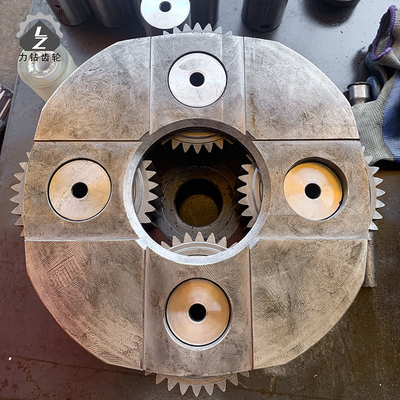 PC200-8 MO 2nd Planetary Gear Carrier Untuk Excavator Warna Hitam