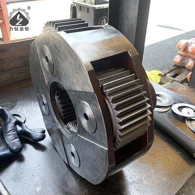 PC200-8 MO 2nd Planetary Gear Carrier Untuk Excavator Warna Hitam