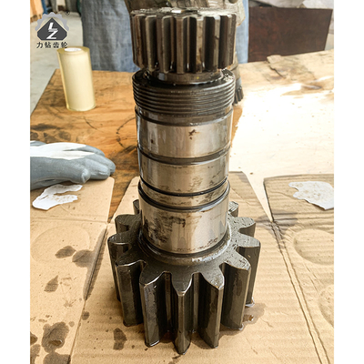 EX55 Swing Pinion Shaft Rotary Gear Excavator Suku Cadang