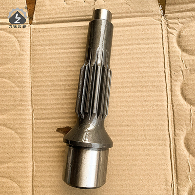 PC200-6 6D102 Excavator Gear Pinion Shaft Penempaan 14 * 18H205
