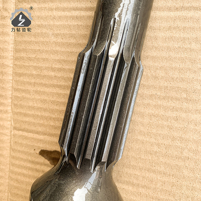 PC200-6 6D102 Excavator Gear Pinion Shaft Penempaan 14 * 18H205