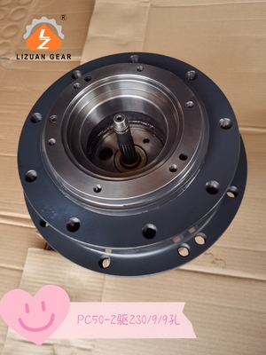 PC50-2 Excavator Hidrolik Swing Gear Box Mesin Konstruksi Bagian