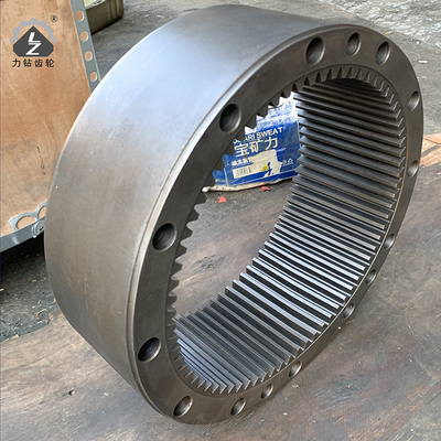 Rotary Swing Ring Gear R245 Suku Cadang Mesin Konstruksi Excavator