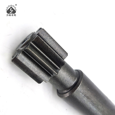Excavator Pinion Gear Shaft Pc200 7 10x18 Baja Travel Central Gear