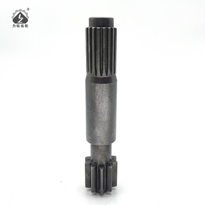 Excavator Pinion Shaft PC200 8 Perjalanan Poros Gearbox Pusat Tingkat Pertama