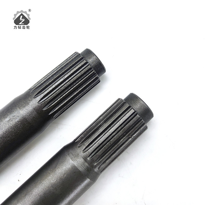 Excavator Pinion Shaft PC200 8 Perjalanan Poros Gearbox Pusat Tingkat Pertama