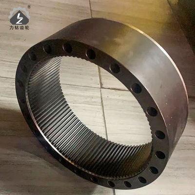 Hidrolik Excavator Swing Ring Gear 101 Gigi PC200 6 Bagian Mesin Konstruksi