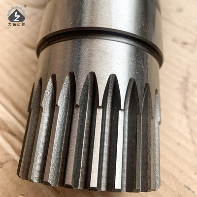 HD400 Swing Pinion Shaft 11 Gigi 24 Kunci Hidrolik Excavator Swing Gearbox