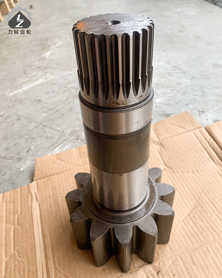12 Gigi 24 Kunci Swing Pinion Gear Shaft Rotary SH120 Suku Cadang Excavator