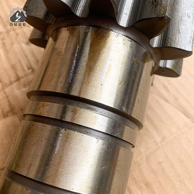 Mesin YC85 Excavator Swing Gearbox Rotary Shaft Pinion Gear 11 Gigi 19 Tombol