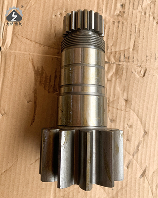 Mesin YC85 Excavator Swing Gearbox Rotary Shaft Pinion Gear 11 Gigi 19 Tombol